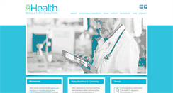 Desktop Screenshot of mhealthregulatorycoalition.org